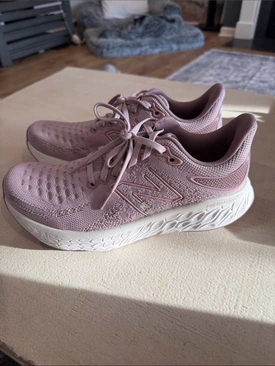 New Balance Shoes - New Balance Women's Pink Knit Fresh Foam Running Sneakers